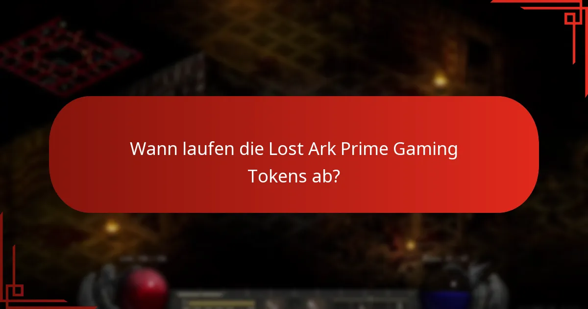 Wie verwendet man Lost Ark Prime Gaming Tokens?