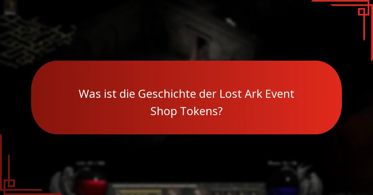 Welche Trends sind bei Lost Ark Event Shop Tokens zu beobachten?