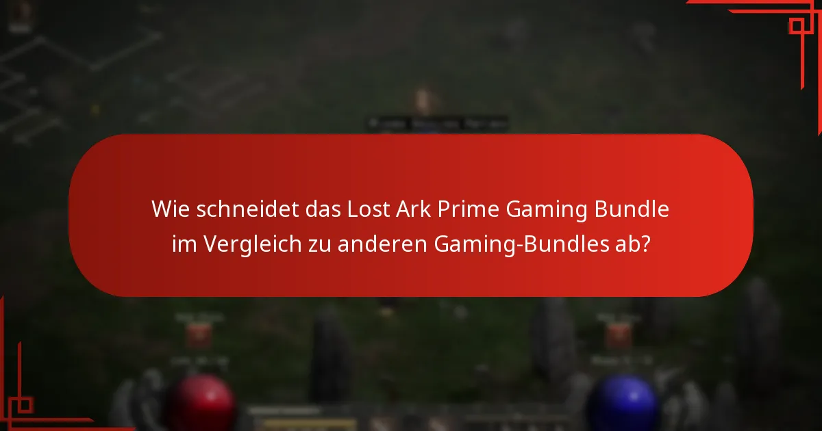 Wie kann ich das Lost Ark Prime Gaming Bundle einlösen?